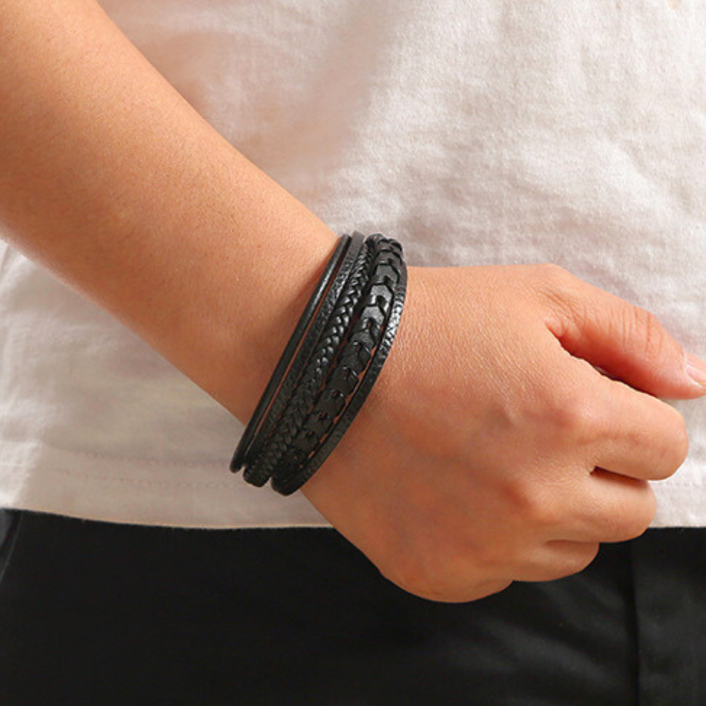 Bjorn |  Läderarmband