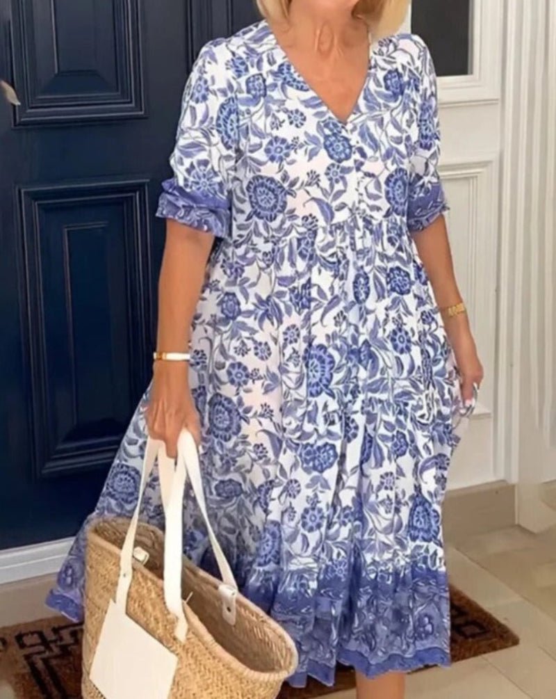 Flora | Sommarmaxiklänning