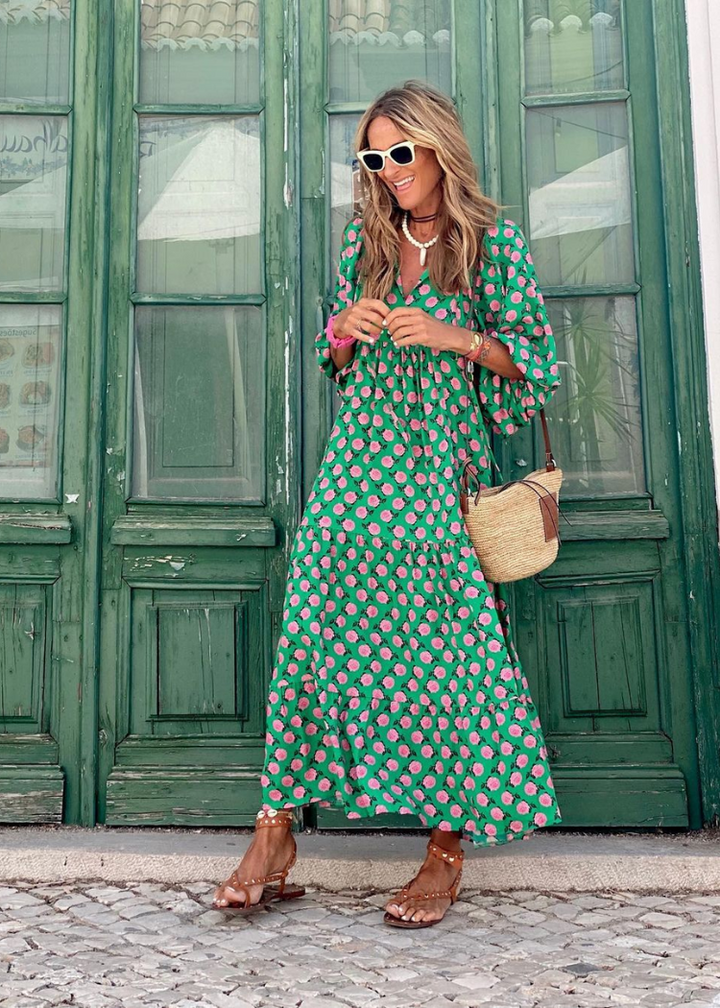 Sharice | Midi Zomerjurk