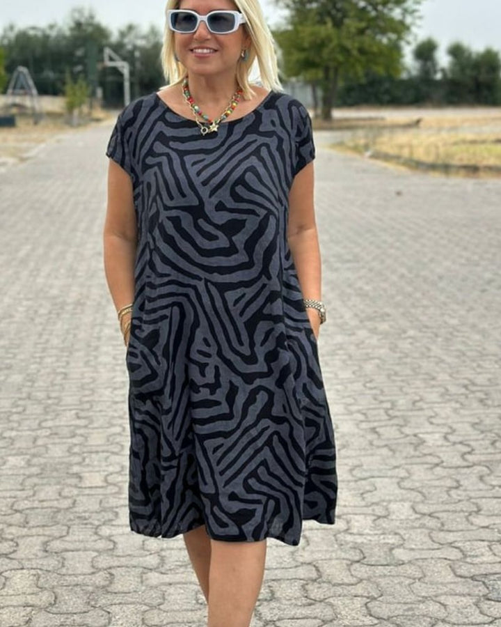 Elvie | Zomerse Katoenenjurk