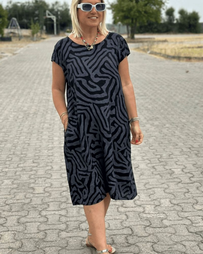 Elvie | Zomerse Katoenenjurk