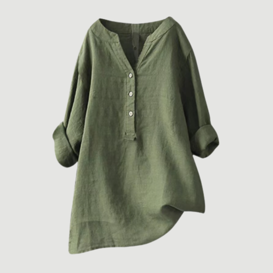 Lina | Linnen Blouse
