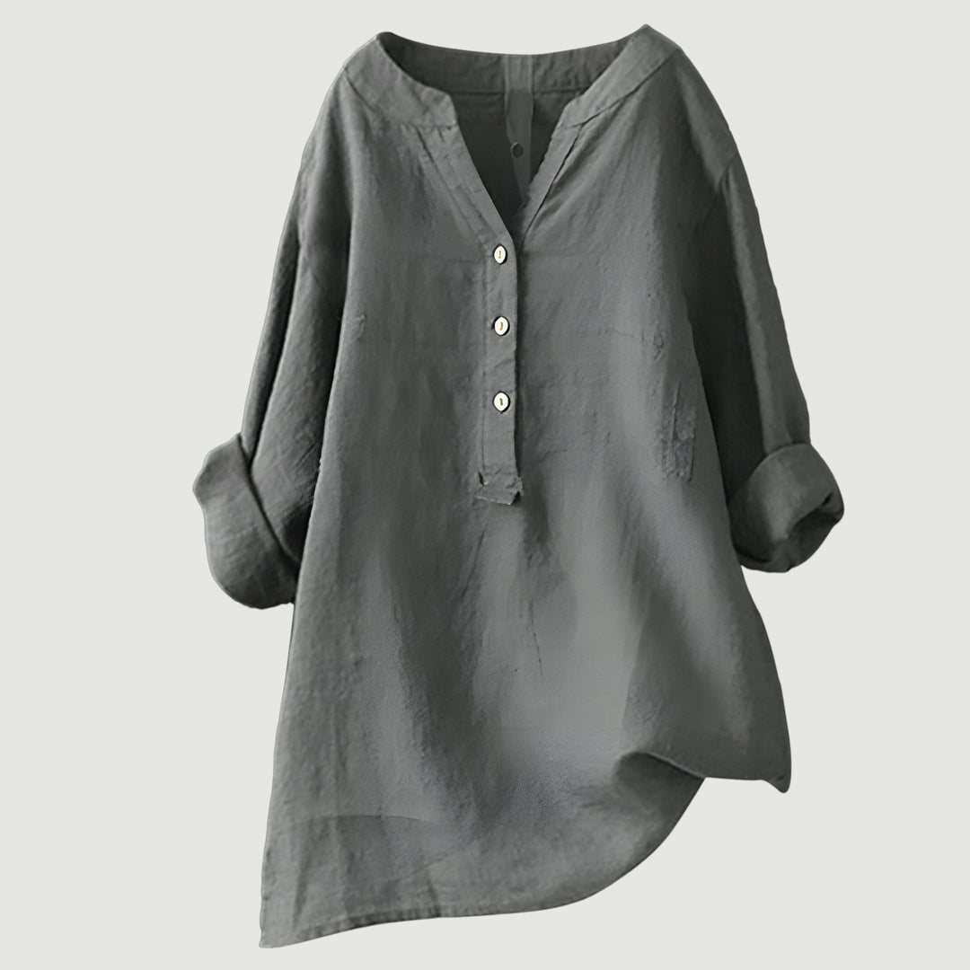 Lina | Linnen Blouse