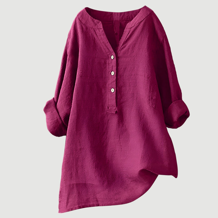Lina | Linnen Blouse