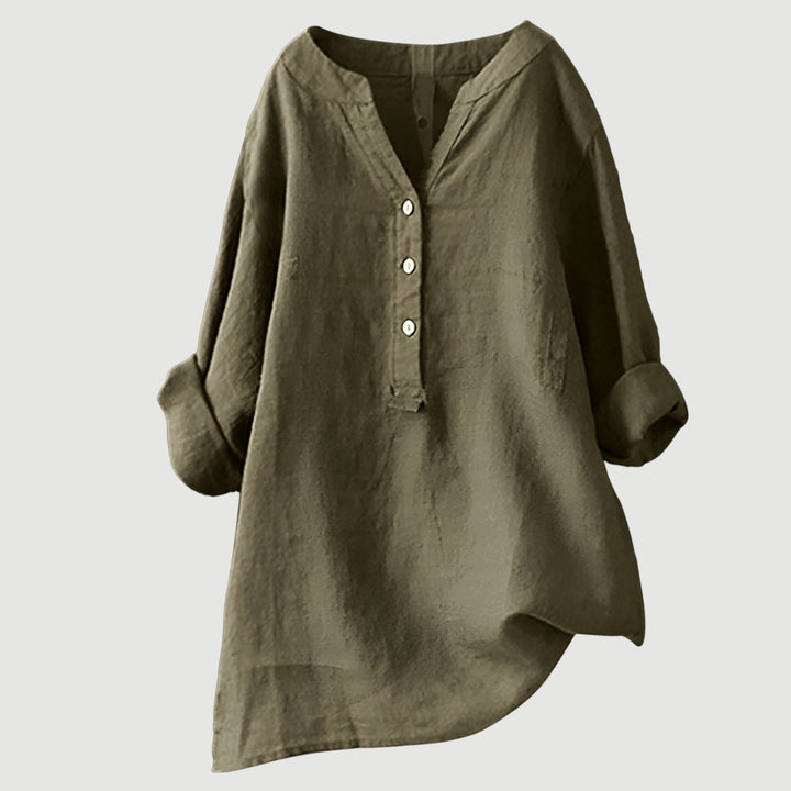 Lina | Linnen Blouse
