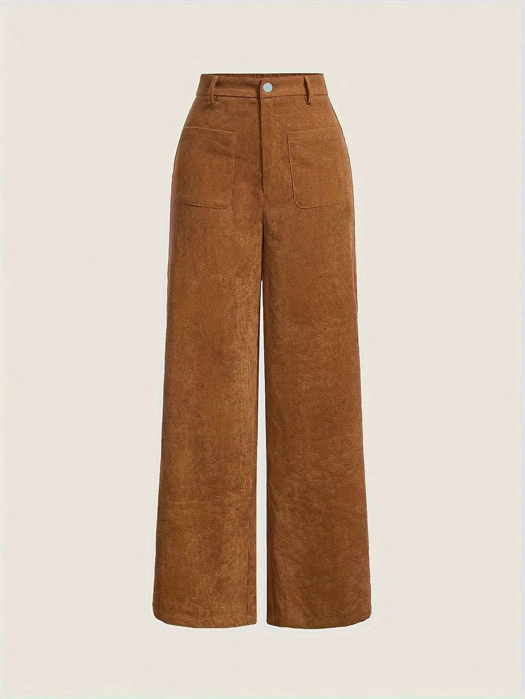 Anne | Wijde Corduroy Broek
