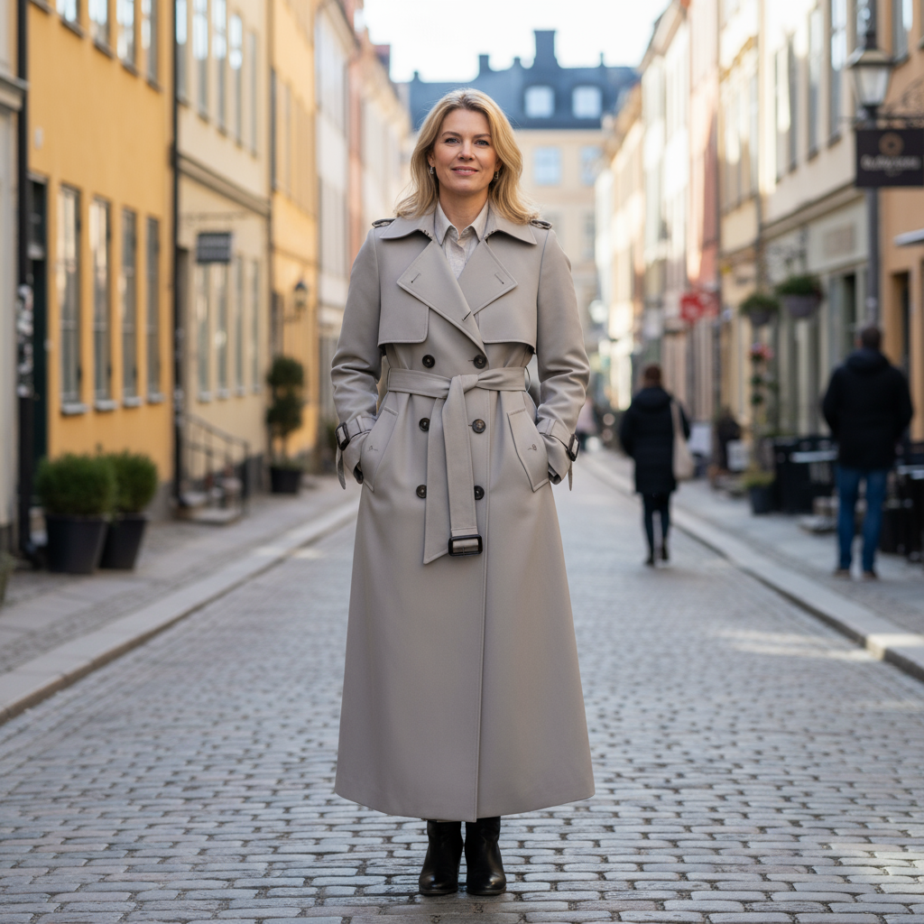 Karin | Klassisk Trenchcoat